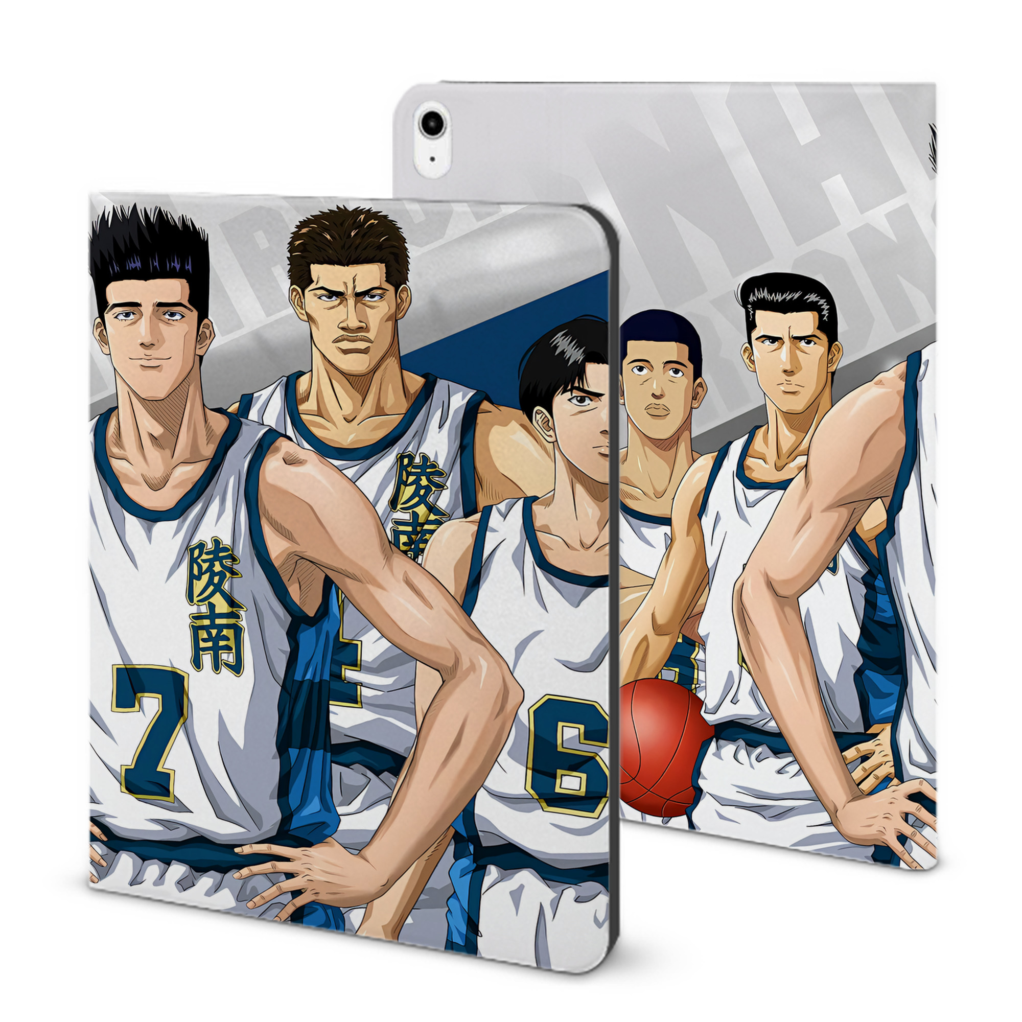 （画像用） SLAM DUNK／スラムダンク IPadケース ペンホルダー付き ブックスタイルデザイン
